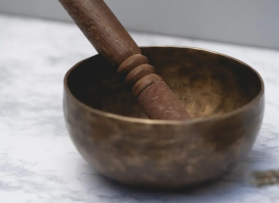 massaggio di coppia con le campane tibetane