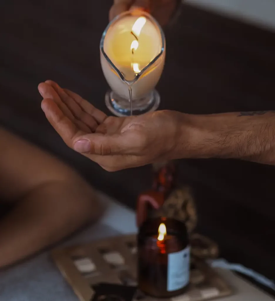 massaggio individuale alla candela calda 50 min