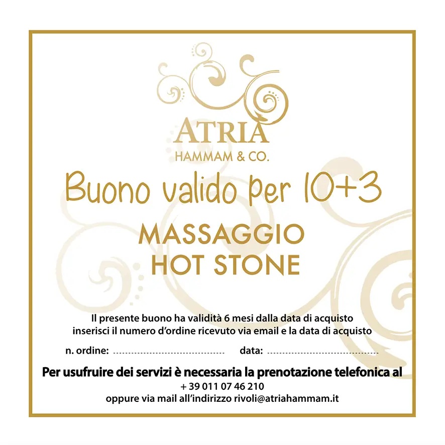 MASSAGGIO HOT STONE